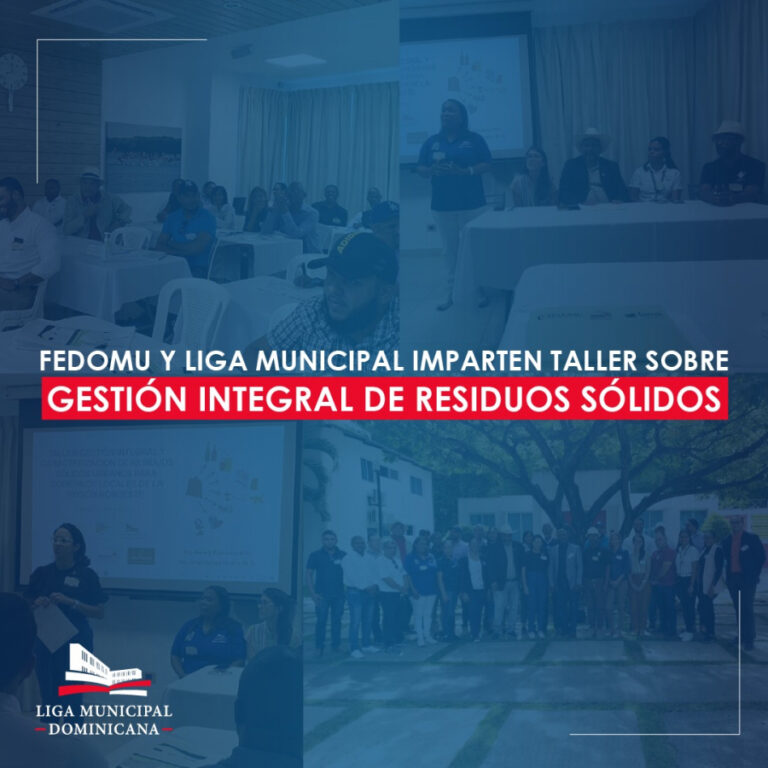 Fedomu y Liga Municipal imparten taller sobre gestión integral de residuos sólidos