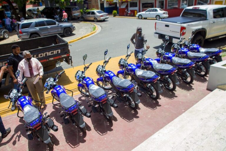 Alcaldía adquiere motocicletas pata eficientizar la calidad del servicio