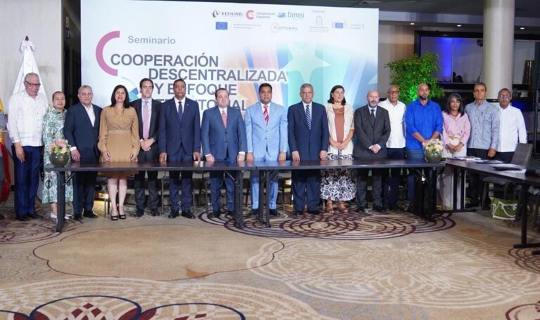 Entidades organizan seminario cooperación descentralizada y enfoque territorial