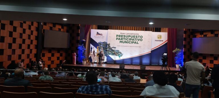 Liga Municipal Dominicana impulsa presupuesto participativo en los distritos municipales