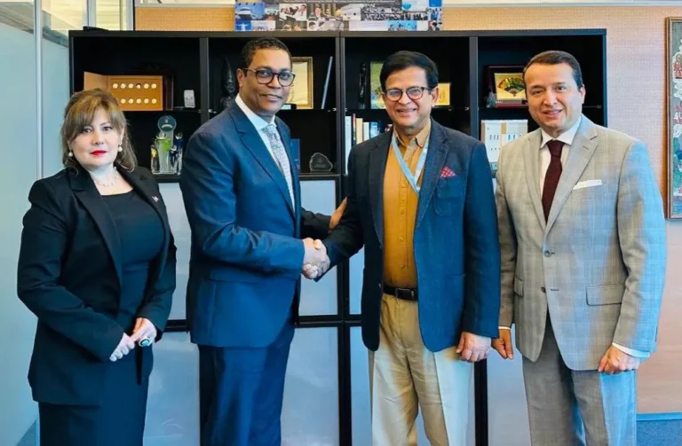 El presidente LMD se reúne con el secretario general adjunto ONU en Ginebra