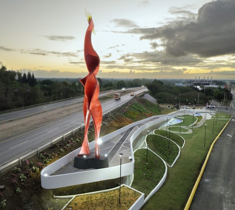 El artista Raúl Morilla crea obra “El centinela”