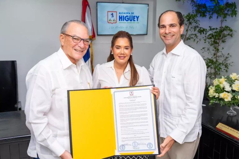 Ayuntamiento de Higüey declara a Frank Rafael Rainieri Marranzini “Hijo Meritorio” del Municipio