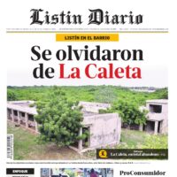 Portada Periódico Listín Diario, Miércoles 30 Octubre, 2024