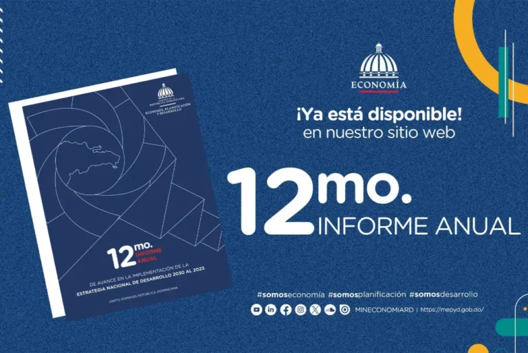 Ministerio de Economía publica informe anual que puntualiza un incremento notable en el logro de los indicadores de la END 2030