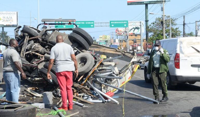 RD sigue en preocupantes primeros lugares en accidentes tránsito