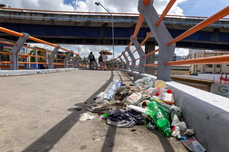 Puentes peatonales: las rutas más inseguras para cruzar la ciudad