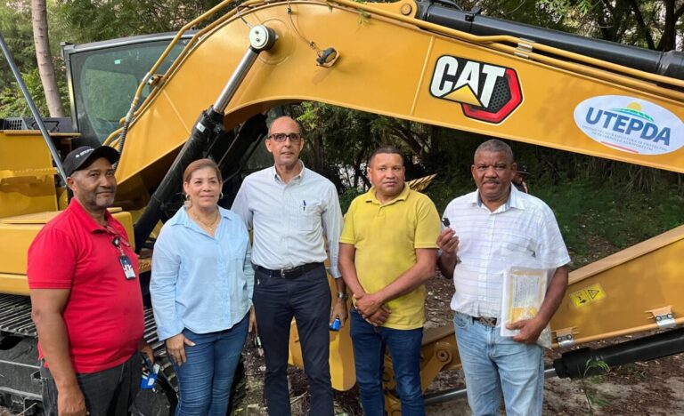 Utepda amplía sus equipos para mejorar caminos rurales con inversión de RD$20 millones