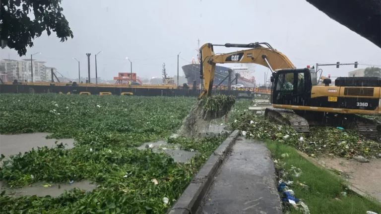 Reabren el puente flotante tras operativos de limpieza