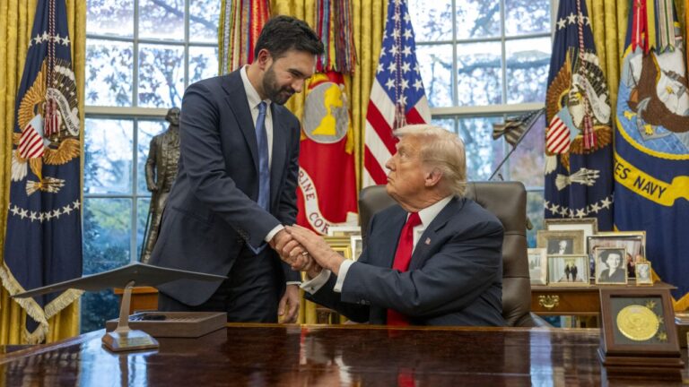 Trump se reunirá el viernes con el alcalde electo de Nueva York, Mamdani, en la Casa Blanca