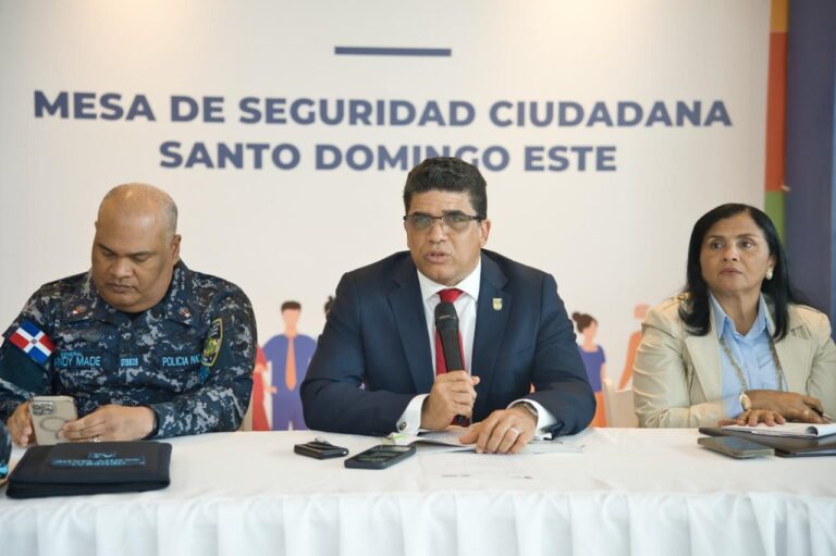 Mesa de Seguridad, Ciudadanía y Género coordina acciones para fortalecer la seguridad ciudadana en Santo Domingo Este