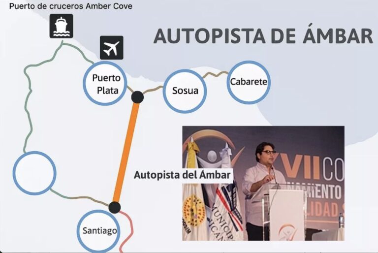 Autopista del Ámbar iniciará construcción en agosto, anuncia Hostos Rizik