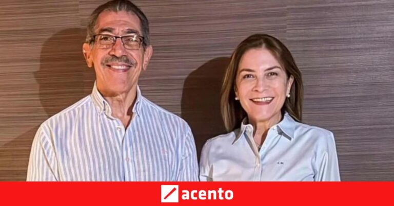 Carolina Mejía felicita a Jorge Asjana por su elección como rector de la UASD