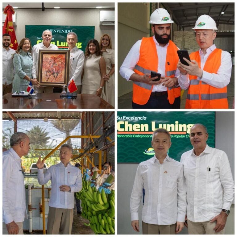 Embajador de China reconoce a AGROESA por sus logros en materia agropecuaria