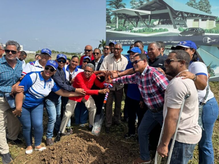 Asociación de Profesores inicia construcción de Casa Club del Magisterio Vegano con inversión de RD$49 millones