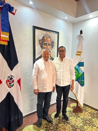 Presidente LMD Víctor D´Aza supervisa obra relleno sanitario y se reúne con alcalde San Cristóbal