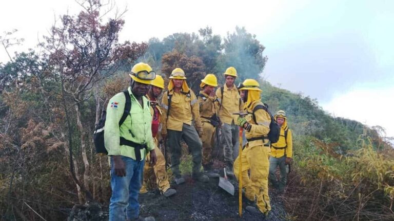 Reportan control de incendio en el Parque Nacional Montaña La Humeadora