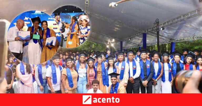 Alcaldesa Betty Gerónimo encabeza primera graduación municipal de Santo Domingo Norte