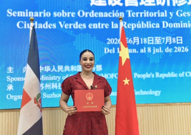 Regidora Idelkys Félix representa a Moca en programa internacional sobre planificación territorial en China – El Nuevo Diario (República Dominicana)