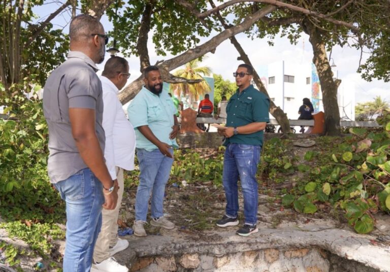 Realizan operativo en Puerto Plata para retirar sargazo en La Puntilla del Malecón