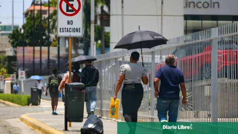 El Indomet prevé lluvias por vaguada y temperaturas calurosas para este lunes