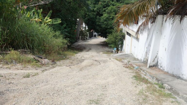 Moradores de Los Hidalgos denuncian deterioro de sus calles