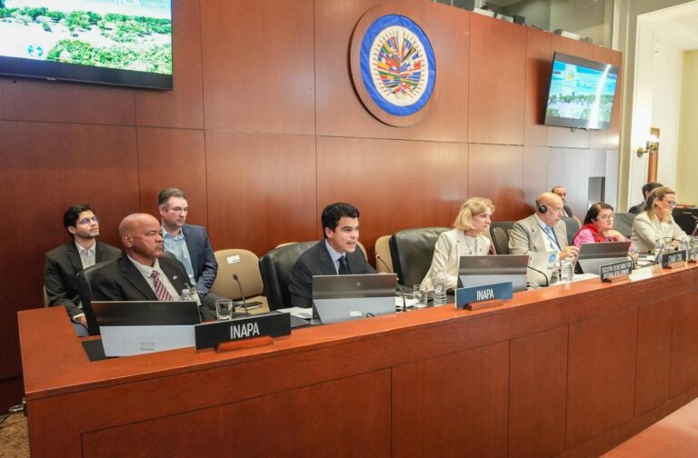 Director ejecutivo del Inapa posiciona a República Dominicana ante la OEA como referente regional en agua potable y saneamiento