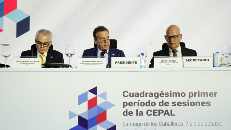 República Dominicana asume presidencia de la Cepal hasta 2028