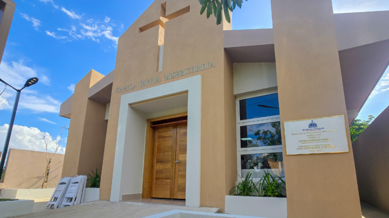 Inauguran nueva Capilla Divina Misericordia en La Vega con inversión superior a 13 millones de pesos