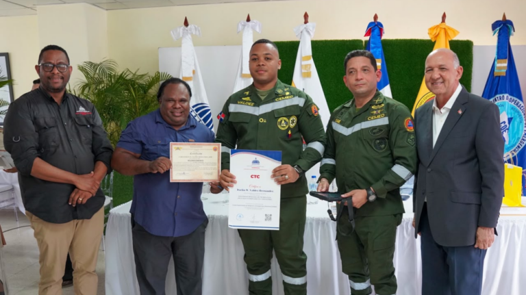 CTC y Cemed capacitan a militares y miembros de organismos de socorro en drones y nuevas tecnologías
