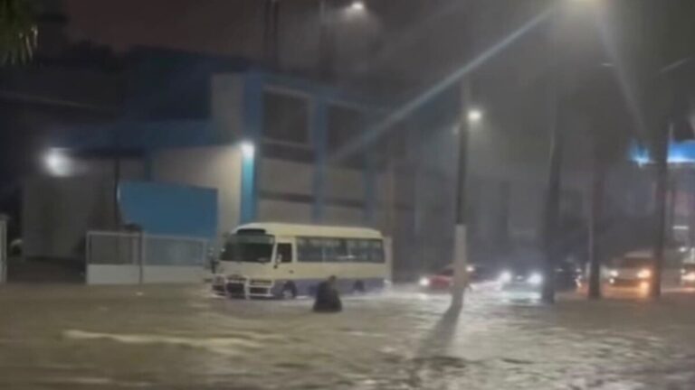 Lluvias provocan inundaciones en Santiago y caídas de árboles en Valverde
